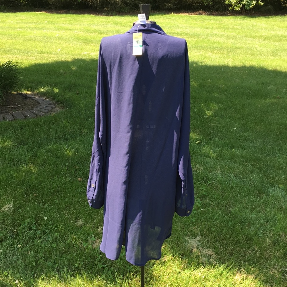 Tommy Bahama 😎 coverup navy NWT size L